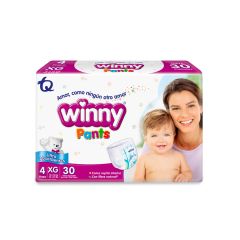 Pañales Winny Pants Etapa 4/Xg x 30 Unidades