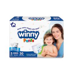Pañales Winny Pants Etapa 5/Xxg x 30 Unidades