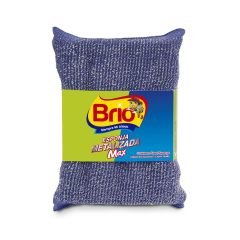 Esponja Brío Metalizada Max x Unidad