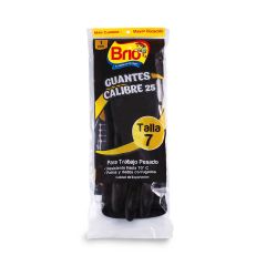 Guante Brio T-7 Latex Industrial Cal 25