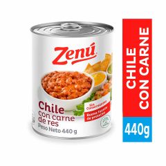 Chile Con Carne De Res Zenú Lata x 440gr