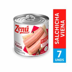 Salchichas Viena De Res Zenú Lata x 150gr