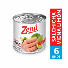 Salchicha Viena Zenu 150g Limon