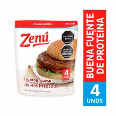 Hamburguesa Zenu 400g