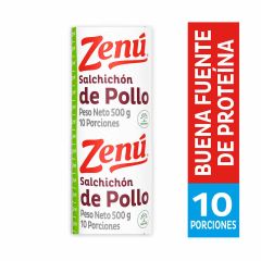 Salchichon Pollo Zenu 500g
