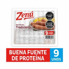 Salchicha Zenu 225G Tradicional