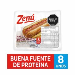 Salchicha Super Perro Zenu 640g
