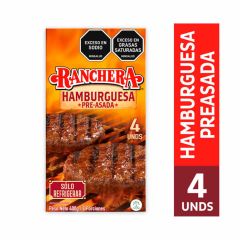 Hamburguesa Ranchera Zenu 400g