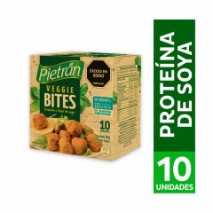 Albondiga Veggie Bites Pietrán Producto A Base De Soya Y Huevo X 200gr 10 Unidades