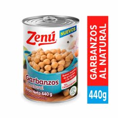 Garbanzo Zenu 440g Natural