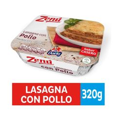 Lasagna Con Pollo Zenú X 320gr