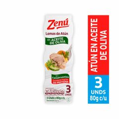 Atun Zenu 240g 3u Aceite Oliva