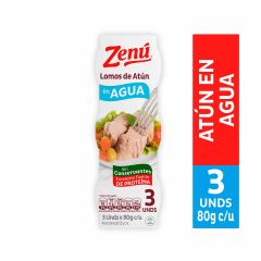 Atun Zenu 240g 3u Agua
