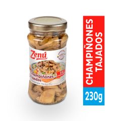 Champiñones Tajados Zenú Frasco x 230gr
