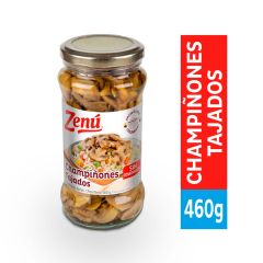 Champiñones Tajados Zenú Frasco x 460gr