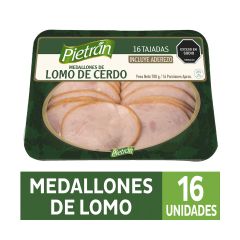 Medallones De Lomo De Cerdo Pietrán Con Aderezo X 700gr