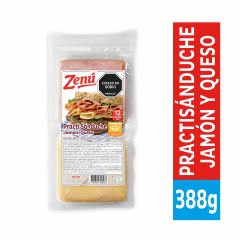 Practi Sánduche Zenú Jamón + Queso x 388gr