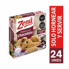 Palito Zenu 480g 24u Chocolate P/horno