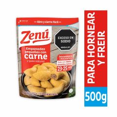 Empanada Zenu 500g Carne C/guiso Natural