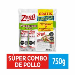 Combo Zenu Pollo 750g Schon + Mort Gt Sc