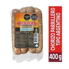 Chorizo Ranchera 100G 4Un Argentino
