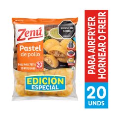 Pastel De Pollo Zenú X 760gr X 20 Unidades Edición Especial