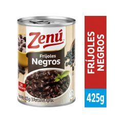 Fríjoles Negros Zenú X 425gr Sin Conservantes