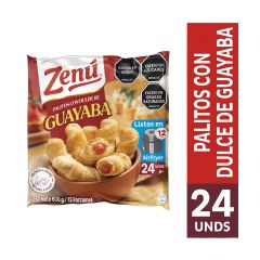 Palitos Zenú Con Dulce De Guayaba X 600gr X 24 Unidades