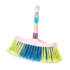 Escoba Inveraseo Suave Plastica Semizuli