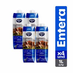 Leche Alpina Entera Tetra x 1000ml x 4 Unidades