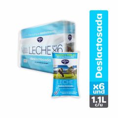 Leche Alpina Deslactosada Bolsa x 1100ml x 6 Unidades