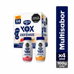 Alimento Lácteo Yox Alpina Con Defensis Pet Surtido x 100gr x 4 Unidades