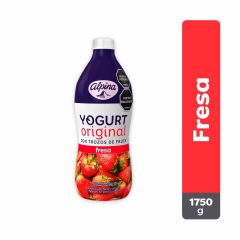 Yogurt Alpina Sabor A Fresa Botella x 1750gr