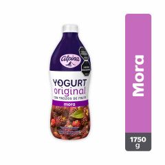 Yogurt Alpina Sabor A Mora Botella x 1750gr