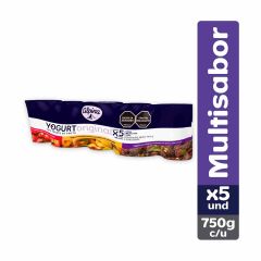 Yogurt Alpina Multisabor Surtido Vaso x 150gr x 5 Unidades