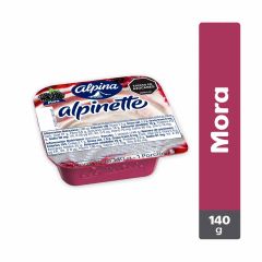 Alimento Lácteo Con Dulce De Mora Alpinette Alpina x 140gr