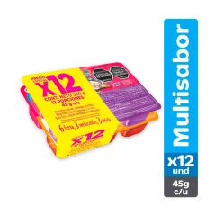 Alpinito Alpina Fresa, Melocotón Y Mora x 45gr x 12 Unidades