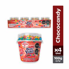 Mini Bon Yurt Chococandy Alpina x 100gr x 4 Unidades