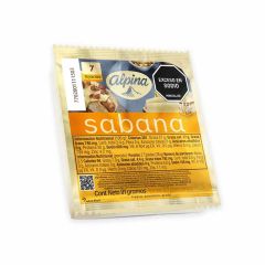 Queso Sabana Alpina X 91gr X 7 Tajadas