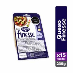 Queso Finesse 239g 15 Tajadas