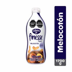 Yogurt Finesse 1700g Bot/probiot Melocot