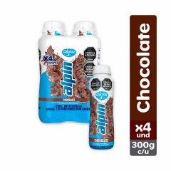Leche Alpin 300m 4u Botella Chocolate