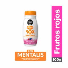 Bebida Yox 100g Mentalis Frutos Rojos