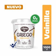 Yogurt Griego Alpina 1000G Vainilla
