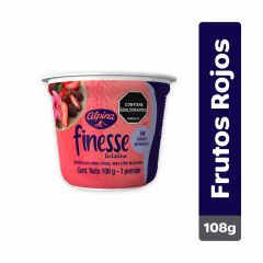 Gelatina Finesse Alpina Sabor A Fresa Mora Y Flor De Jamaica x 108gr