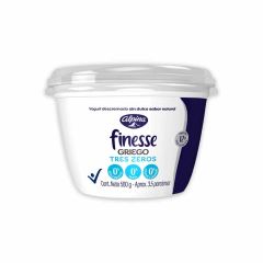 Yogurt Finesse Alpina Griego Sabor Natural Tres Zeros x 500gr