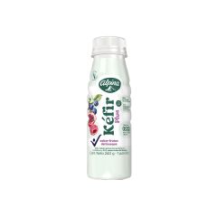Bebida Láctea Fermentada Kéfir Plus Alpina Sabor A Frutos Del Bosque X 240gr Con Probióticos Y Gos