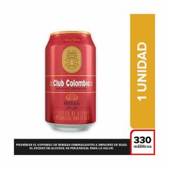 Cerveza Club Colombia Roja Lata x 330ml