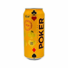 Cerveza Póker Lata x 473ml