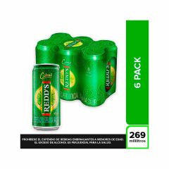 Cerveza Redd's Lata x 269ml x 6 Unidades
